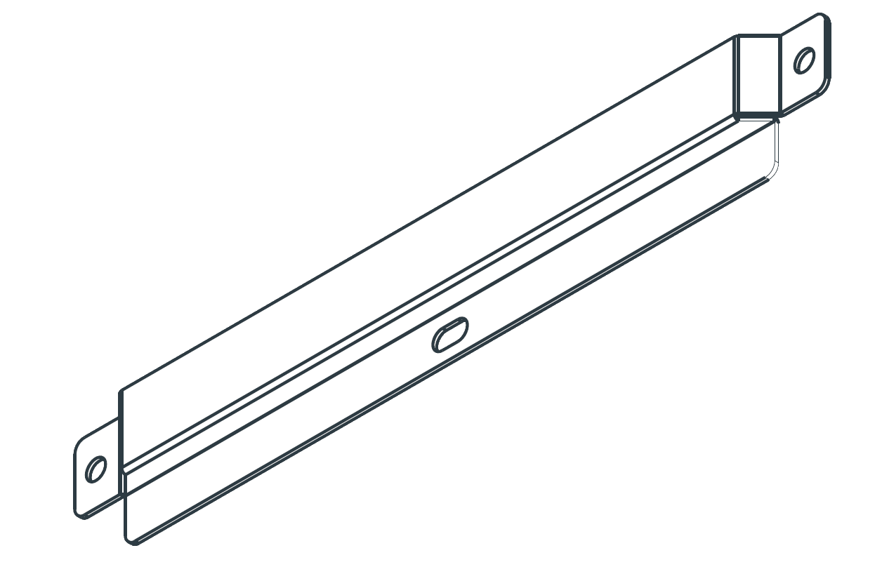 Wandmontageplatte der COMPACT2